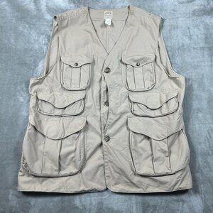 Filson Vest Men's XXL Shelter Cloth Upland Bird Hunting Game Vest USA Rare VTG